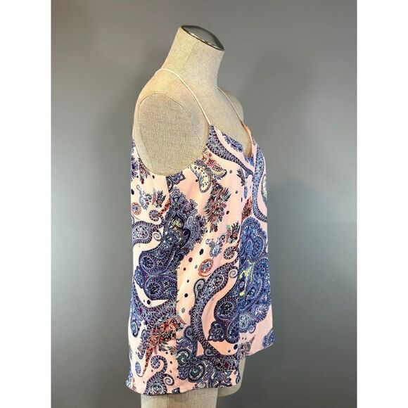 Express NWT Paisley Tank in Pink Size S - Picture 2 of 4